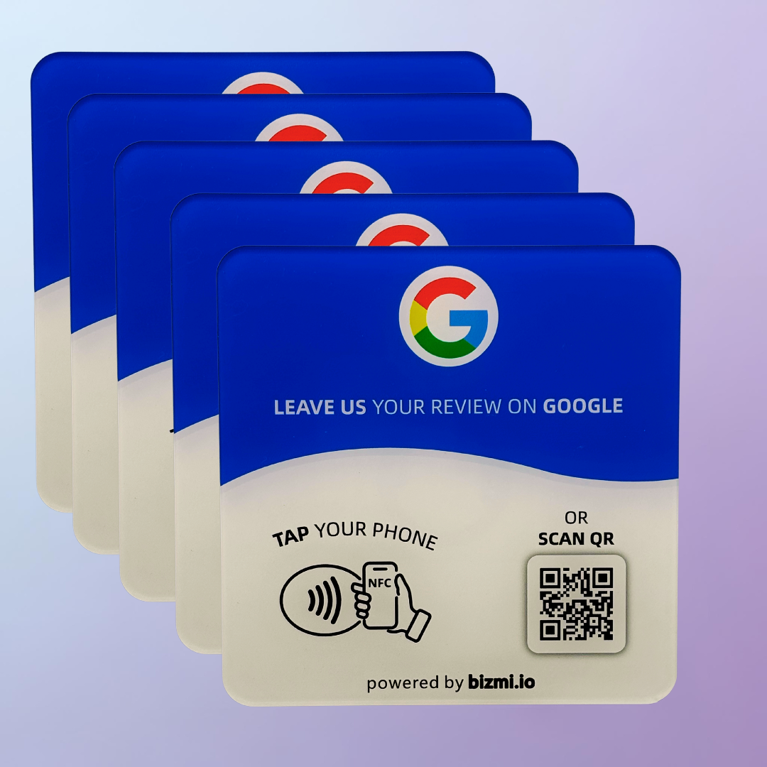 Bundle - 5 Google Review Plates